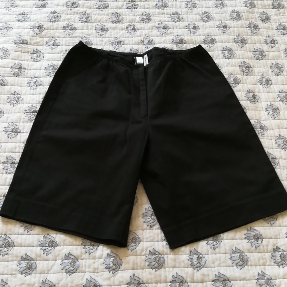 Y2K Mid-Rise Black Shorts